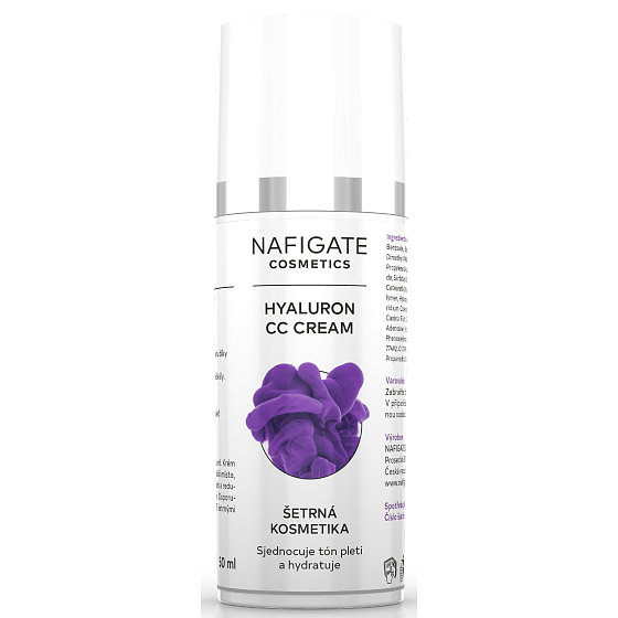 Nafigate Cosmetics Hyaluron CC Toning Creme, vereinheitlicht den Hautton und spendet 50 ml Feuchtigkeit
