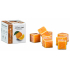 Kosak Süßorange natürliches duftendes Wachs für Aromalampen und Innenräume 8 Würfel 30 g