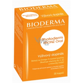 Bioderma Photoderm Bronze Orales Nahrungsergänzungsmittel zum Sonnenschutz 30 Tabletten