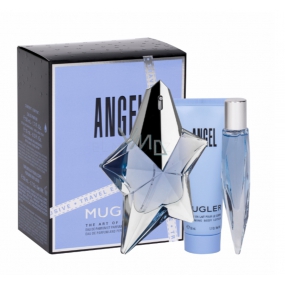 Thierry Mugler Angel parfümiertes Wasser für Frauen 50 ml + parfümiertes Wasser 10 ml + Körperlotion 50 ml, Kosmetikset