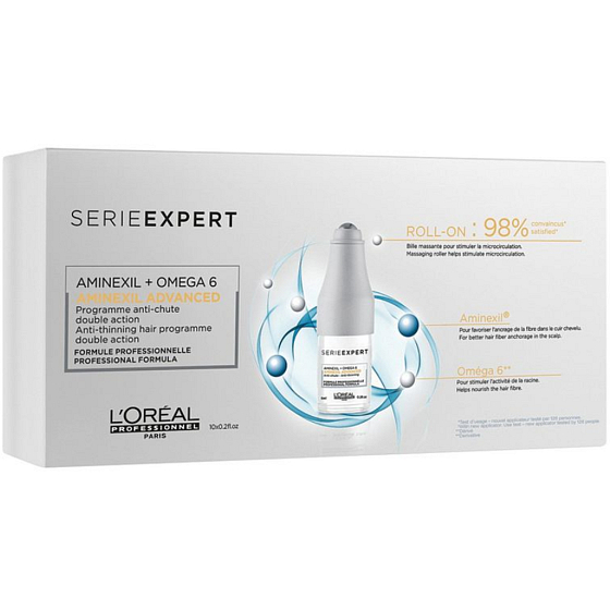 ĽOréal Professionnel Series Experte Aminexil Advanced Roll-On-Programm gegen Haarausfall 42 x 6 ml