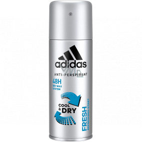 Adidas Cool & Dry Frisches Antitranspirant Deodorant Spray für Männer 150 ml