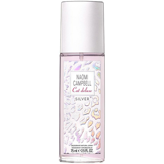 Naomi Campbell Deluxe Silber parfümiertes Deodorantglas für Frauen 75 ml
