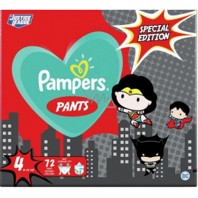 Pampers Pants Special Edition Größe 4, 9 - 15 kg Windelhöschen 72 Stück Karton