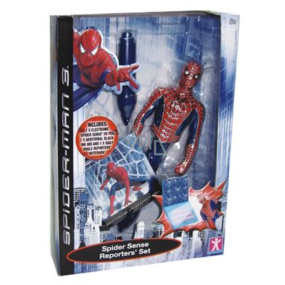 Marvel Spiderman UV-Stift + Notizblock + Stift, empfohlen ab 6 Jahren