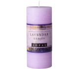 Adpal Lavendel Design Duftkerze Zylinder 70 x 160 mm