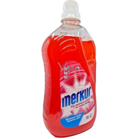 Merkur Waschgel für Buntwäsche 60 Dosen 3 l