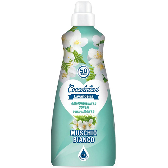 Coccolatevi Muschio Bianco Weichspüler 50 Dosen 1250 ml