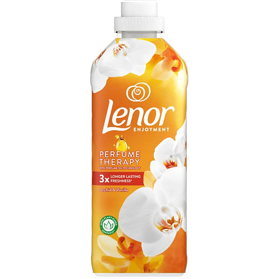 Lenor Vanille Orchidee & Gold Amber Orchidee, Vanille und Bernstein Weichspüler 37 Dosen 925 ml