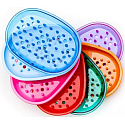 Profiline Seifenschale oval Kunststoff 12,5 x 8,5 cm 1 Stück