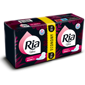 Ria Damenbinden Ultra Normal Plus Duopack, 18 Stk