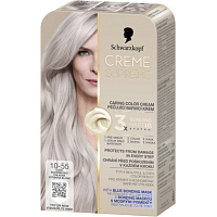 Schwarzkopf Creme Supreme Haarfarbe 10-55 kaltes silberblondes 60 ml