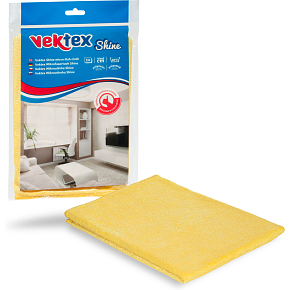 Vektex Shine Mikrofasertuch 40 × 40 cm, Mischfarben, 210 g Vektex Shine Mikrofasertuch 40 × 40 cm, Mischfarben, 210 g