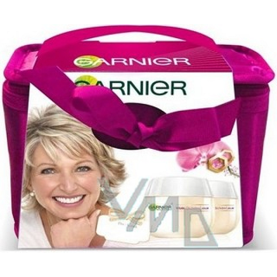 Garnier Orchid Vital für die reife Haut Tag- und Nachtpflege 50 ml + Beutel, Kosmetikset