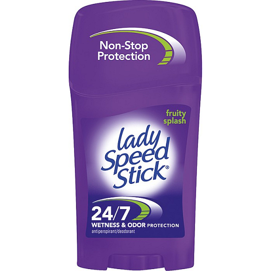 Lady Speed Stick 24/7 Fruity Splash Antitranspirant Deodorant Stick für Frauen 45 g
