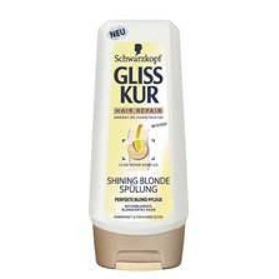 Gliss Kur Shining Blonde Haarbalsam 200 ml