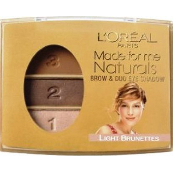 Loreal Paris Made for Me Naturals Lidschatten 402 Light Brunettes
