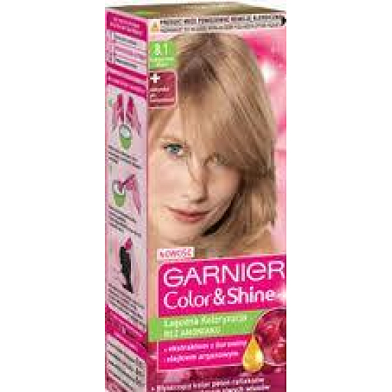 Garnier Color & Shine Haarfarbe 8.1 hellblonde Asche