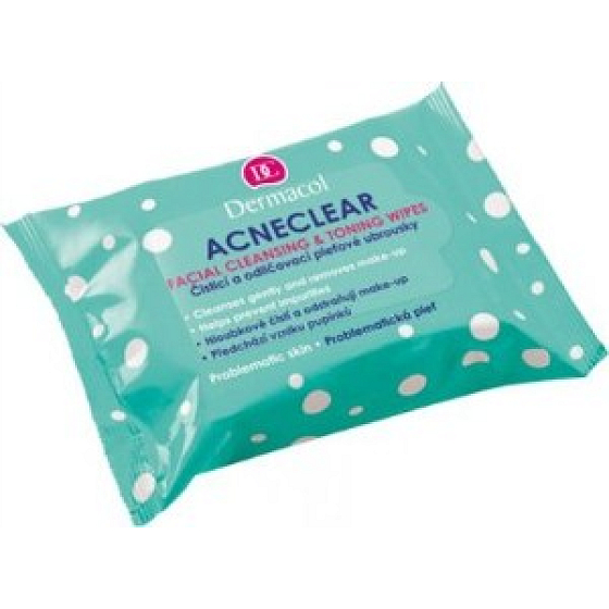 Dermacol Acneclear Gesichtstücher Gesichtstücher 25 Stück Problematische Haut