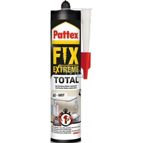 Pattex Extreme Total White Universalkleber auf Polymerbasis zum Verkleben von saugfähigen und nicht saugfähigen Materialien 440 g