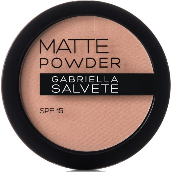 Gabriella Salvete Matte Puder SPF15 Puder 04 Light Sand 8 g