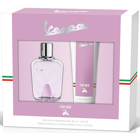 Vespa für ihr Eau de Toilette 30 ml + Duschgel 75 ml, Geschenkset