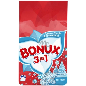 Bonux Ice Fresh 3 in 1 Waschpulver 20 Dosen von 1,5 kg