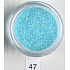 Ocean Crystaline loser Nagellack, Körper, Gesicht 47 türkisfarbener Glitzer 2 g