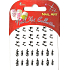 Absolute Cosmetics Nail Art Nagelaufkleber mit Strass NT004 1 Blatt