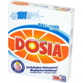 Dosia Weißes Waschpulver für weißes Leinen 3 Dosen von 300 g