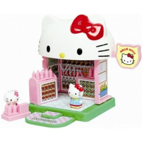 Hello Kitty Mini-Restaurant / Mini-Shop im praktischen Koffer, empfohlen ab 3 Jahren