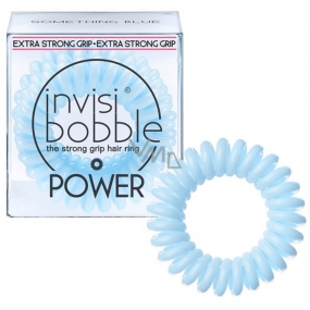 Invisibobble Power Something Blue Haarband hellblaue Spirale 3 Stück