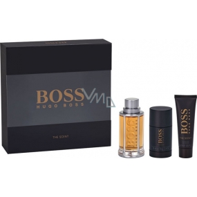Hugo Boss Boss Der Duft für Männer Eau de Toilette 100 ml + Deo Stick 75 ml + Duschgel 50 ml, Geschenkset