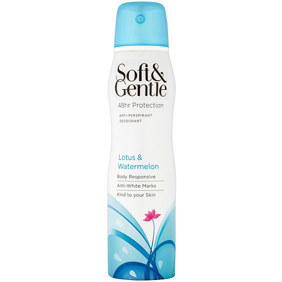 Soft & Gentle Lotus & Watermelon Antitranspirant Deodorant Spray 150 ml