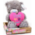 Ich zu dir Teddybär Ich liebe dich Herz 14 cm