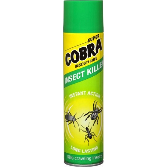 Super Cobra Kills Crawling Insects Spray gegen kriechende Insekten 400 ml