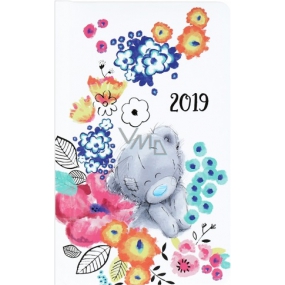 Albi Diary 2019 Tasche wöchentlich Me to You Aquarell 15,5 x 9,5 x 1,2 cm
