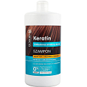 Dr. Santé Keratin Hair Regenerierendes und feuchtigkeitsspendendes Shampoo für brüchiges, sprödes Haar ohne Glanz 1 l