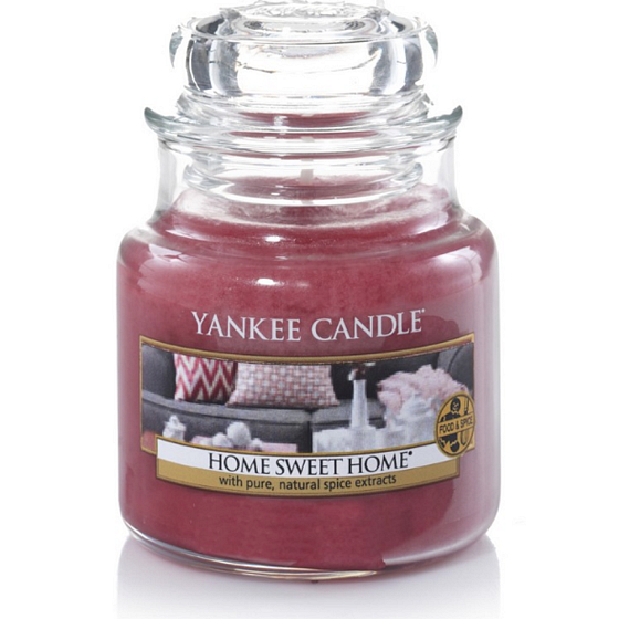 Yankee Candle Home Sweet Home - Oh süßes Zuhause Duftkerze Classic klein Glas 104 g