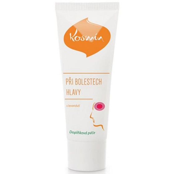 Aromatica Cosmin Bei Kopfschmerzen und Migräne leichte Emulsion mit Lavendel 25 ml