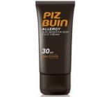Piz Buin Allergy Face SPF30 Sonnenschutzmittel verhindert Sonnenallergien, wirkt beruhigend, spendet den ganzen Tag Feuchtigkeit und ist 50 ml schweiß- und wasserbeständig