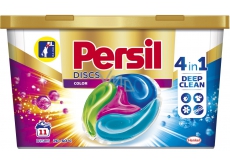 Persil Discs Color 4in1 Kapseln zum Waschen farbiger Wäschebox 11 Dosen 275 g