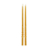 Arome Flower Kerze gedreht Gold 13 x 300 mm 2 Stück