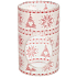 Yankee Candle Rote Nordische Frostglas Aromalampe 14 x 9 cm