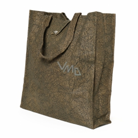 Albi Eco Tasche aus waschbarem Faltpapier - braun 37 cm x 37 cm x 9,5 cm