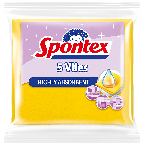 Spontex 5 Vlies Mehrzwecktuch 5-tlg