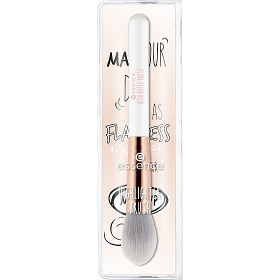 Essence Highlighter Pinsel mit synthetischen Borsten für Highlighter