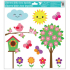Fensterfolie ohne Kleber Baum, Stand 33 x 30 cm