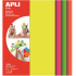 Apli Fluor Schaum (gelb, grün, orange, pink) 210 x 297 x 2 mm A4 4 Blatt