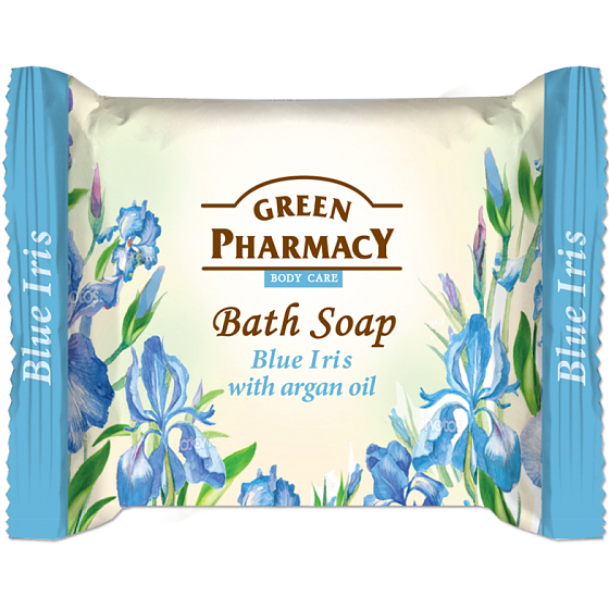 Grüne Apotheke Blaue Iris und Arganöl Toilettenseife 100 g